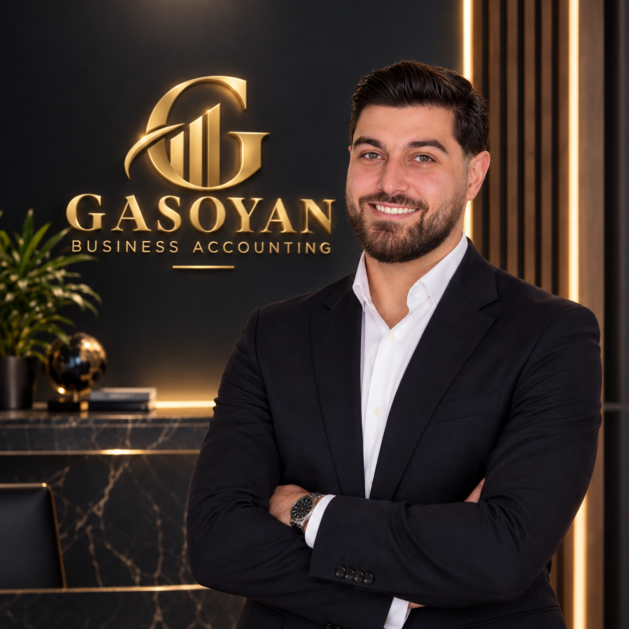 Arsen Gasoyan, Inhaber von Gasoyan Business Accounting